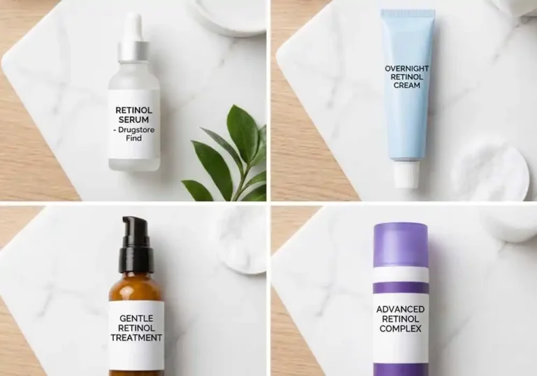 drugstore retinols that finally made me ditch the Skin Journal