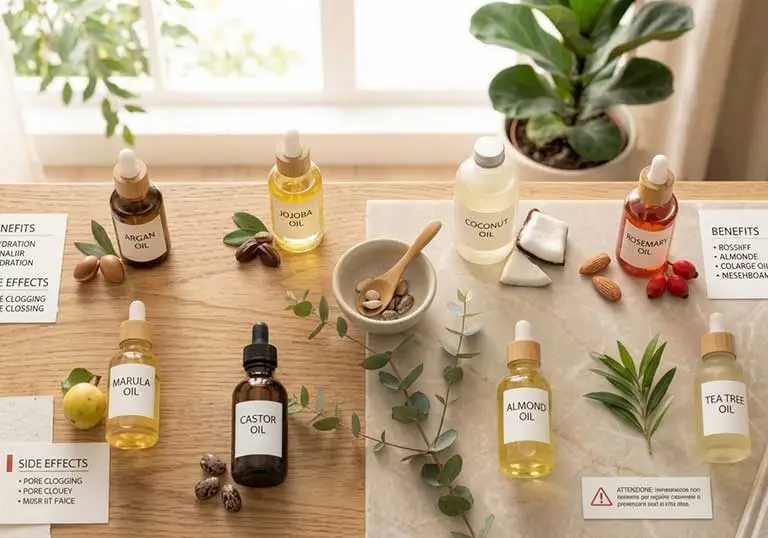 oils for skin and hair